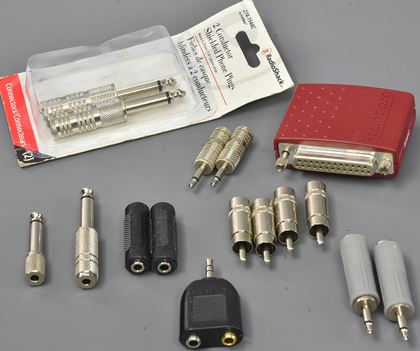 various-Lot of plugs, leads, etc, some new